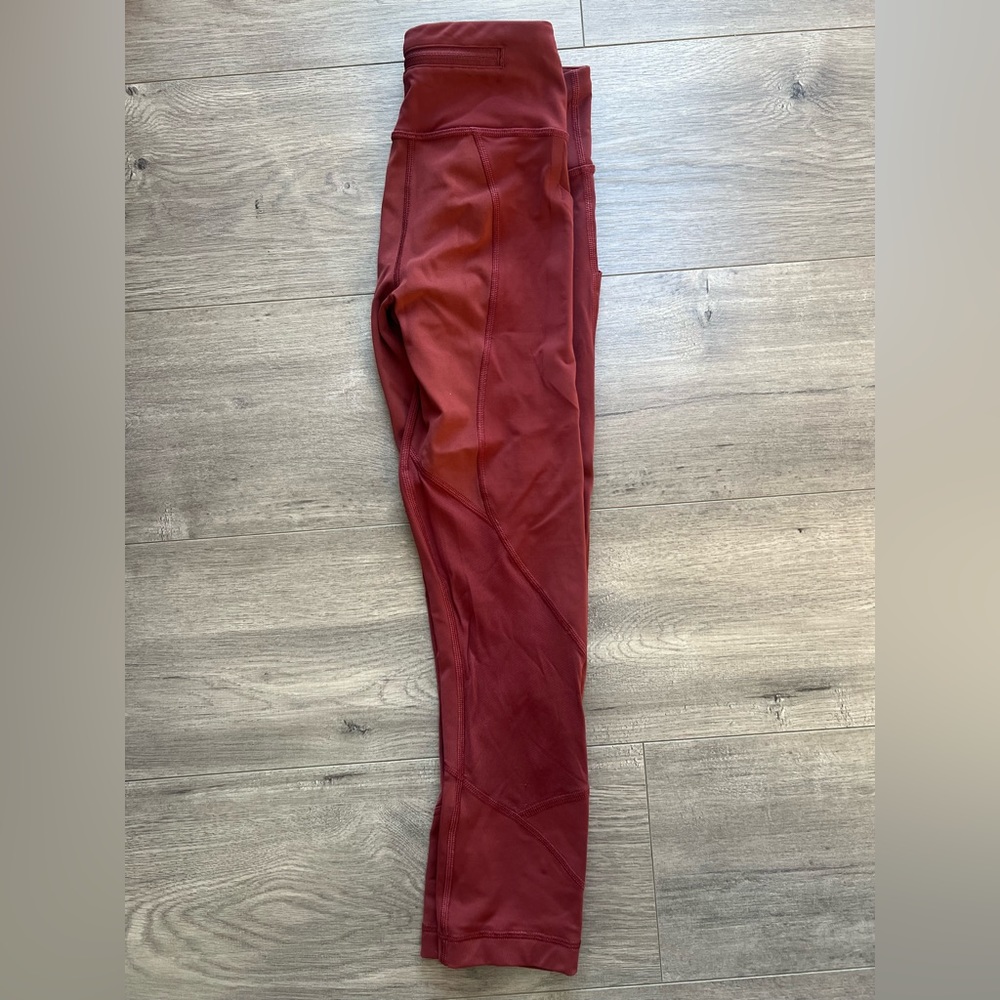 Maroon Lululemon 7/8 Legging